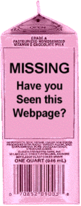 Webpage gone AWOL ?
